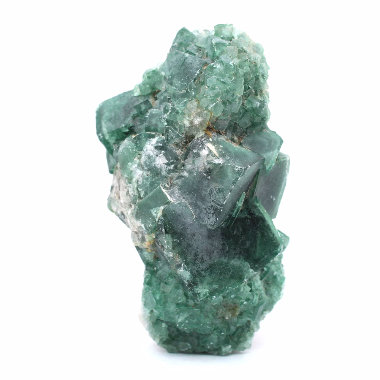 Fluorite naturale del madagascar cristallizzata