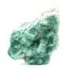Fluorite naturale grezza su ganga - 0