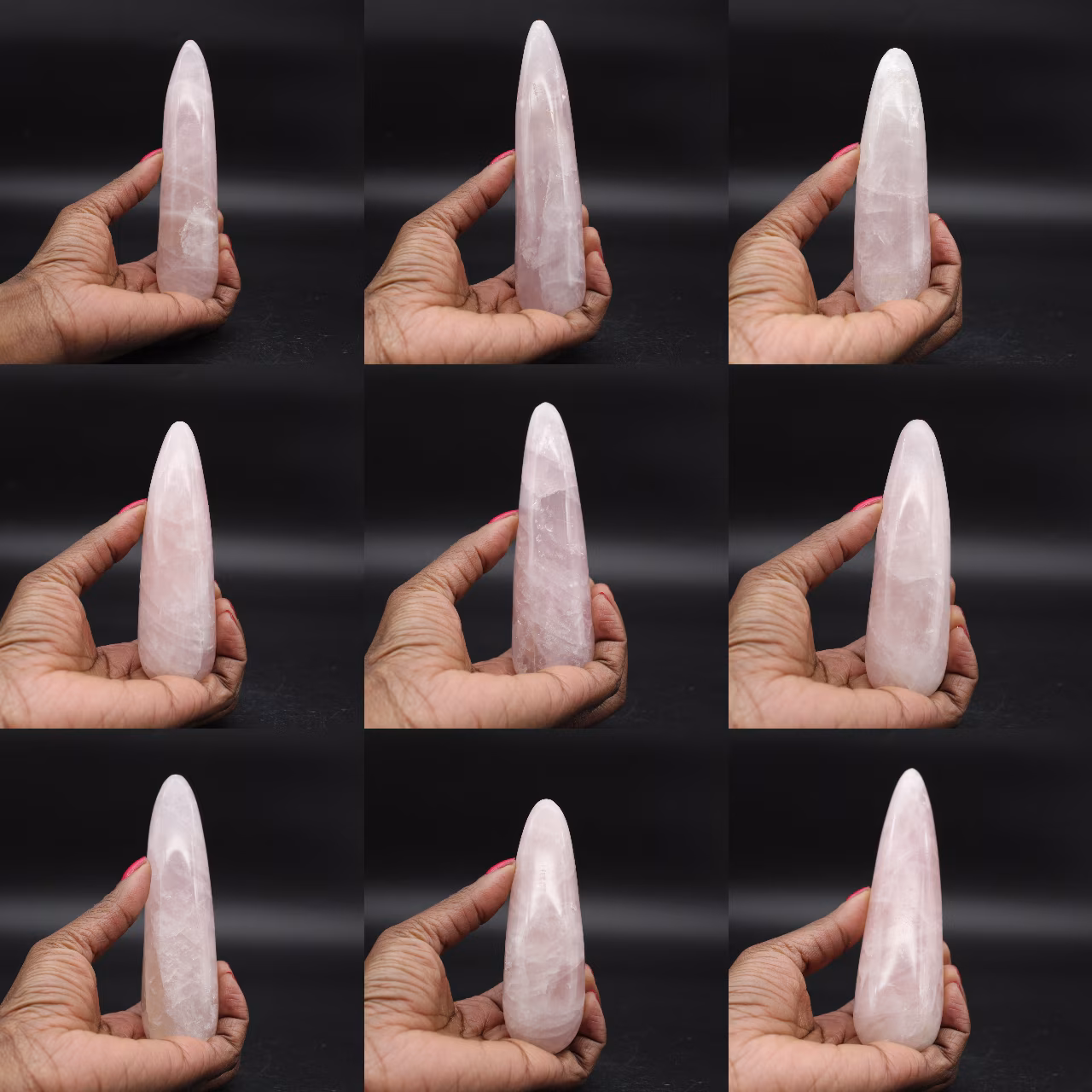 Bastone di quarzo rosa