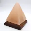 Lampada Piramide di Sale Rosa dell'Himalaya - 0