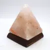 Lampada Piramide di Sale Rosa dell'Himalaya - 4