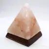 Lampada Piramide di Sale Rosa dell'Himalaya - 1