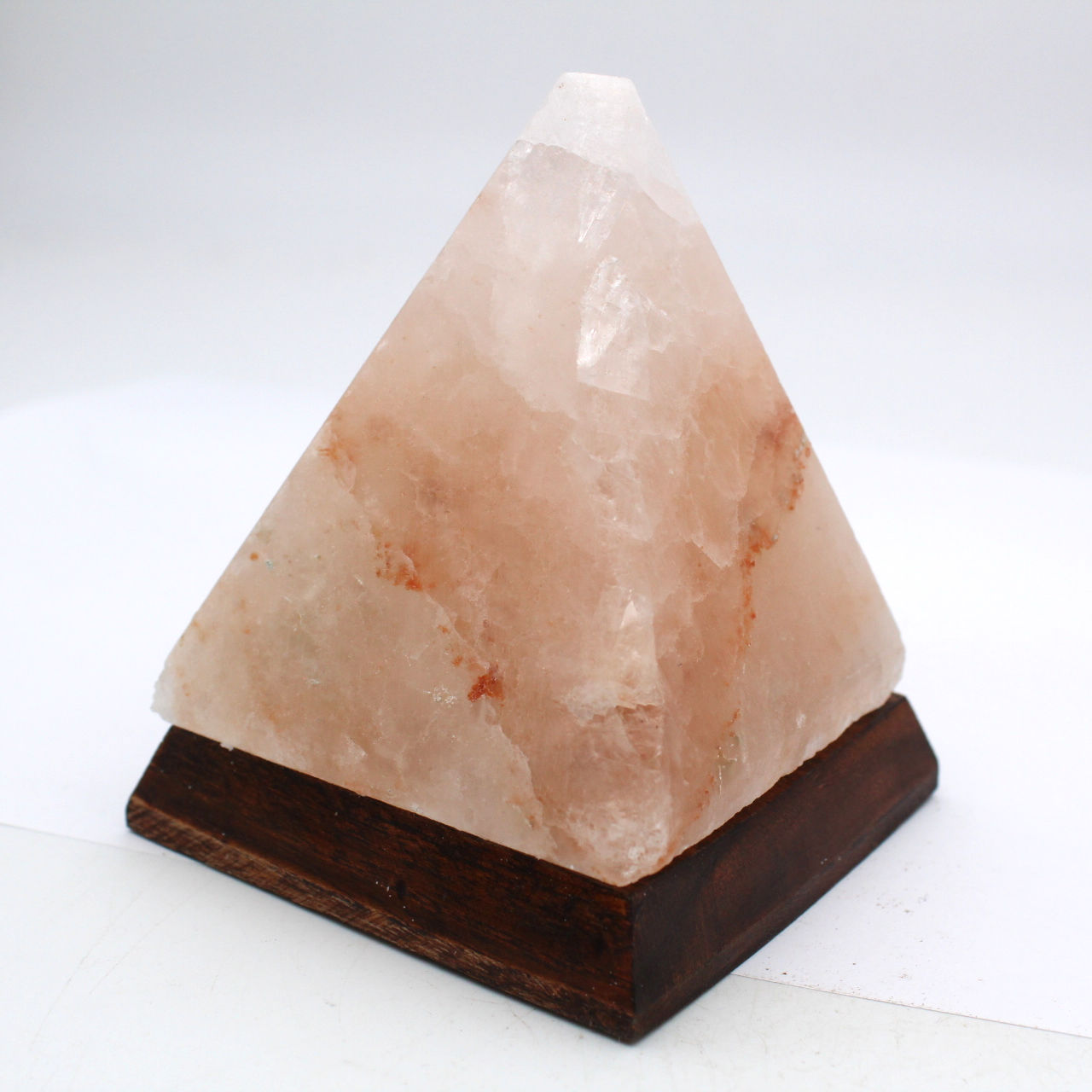 Lampada Piramide di Sale Rosa dell'Himalaya