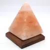 Lampada Piramide di Sale Rosa dell'Himalaya - 2
