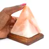 Lampada Piramide di Sale Rosa dell'Himalaya - 2