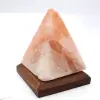 Lampada Piramide di Sale Rosa dell'Himalaya - 4