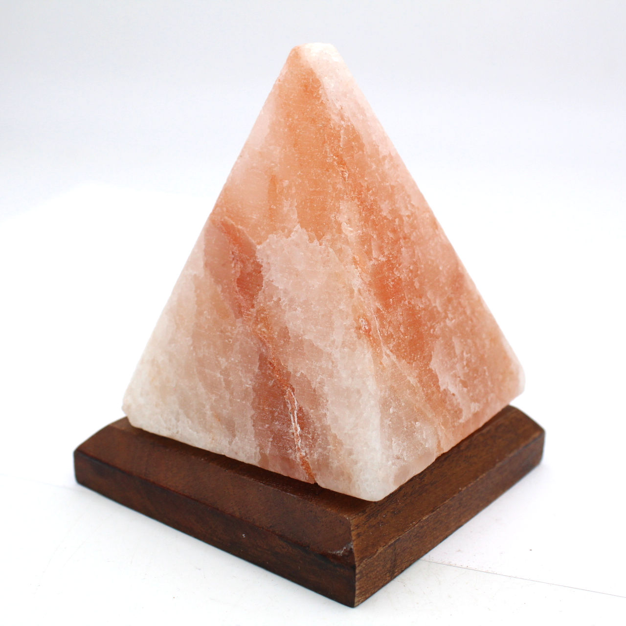 Lampada Piramide di Sale Rosa dell'Himalaya