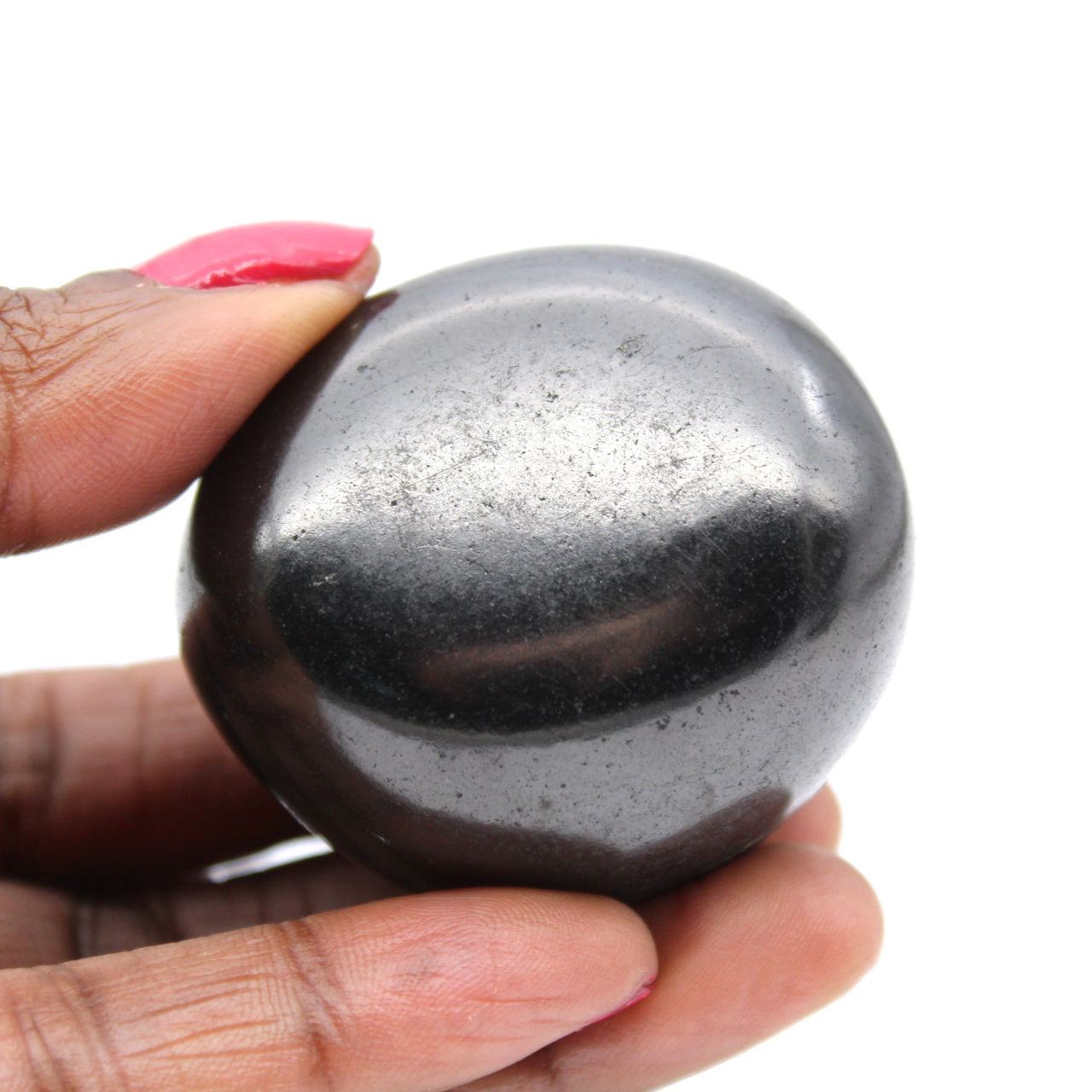 Pietra shungite lucidata naturale