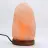 Lampada USB con roccia salina dell'Himalaya