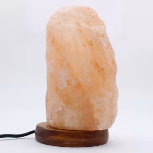 Lampada USB con roccia salina dal Pakistan