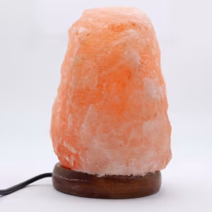 Lampada USB al sale rosa dell'Himalaya