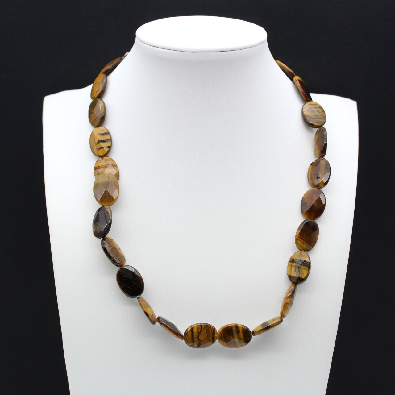 Collana in occhio di tigre