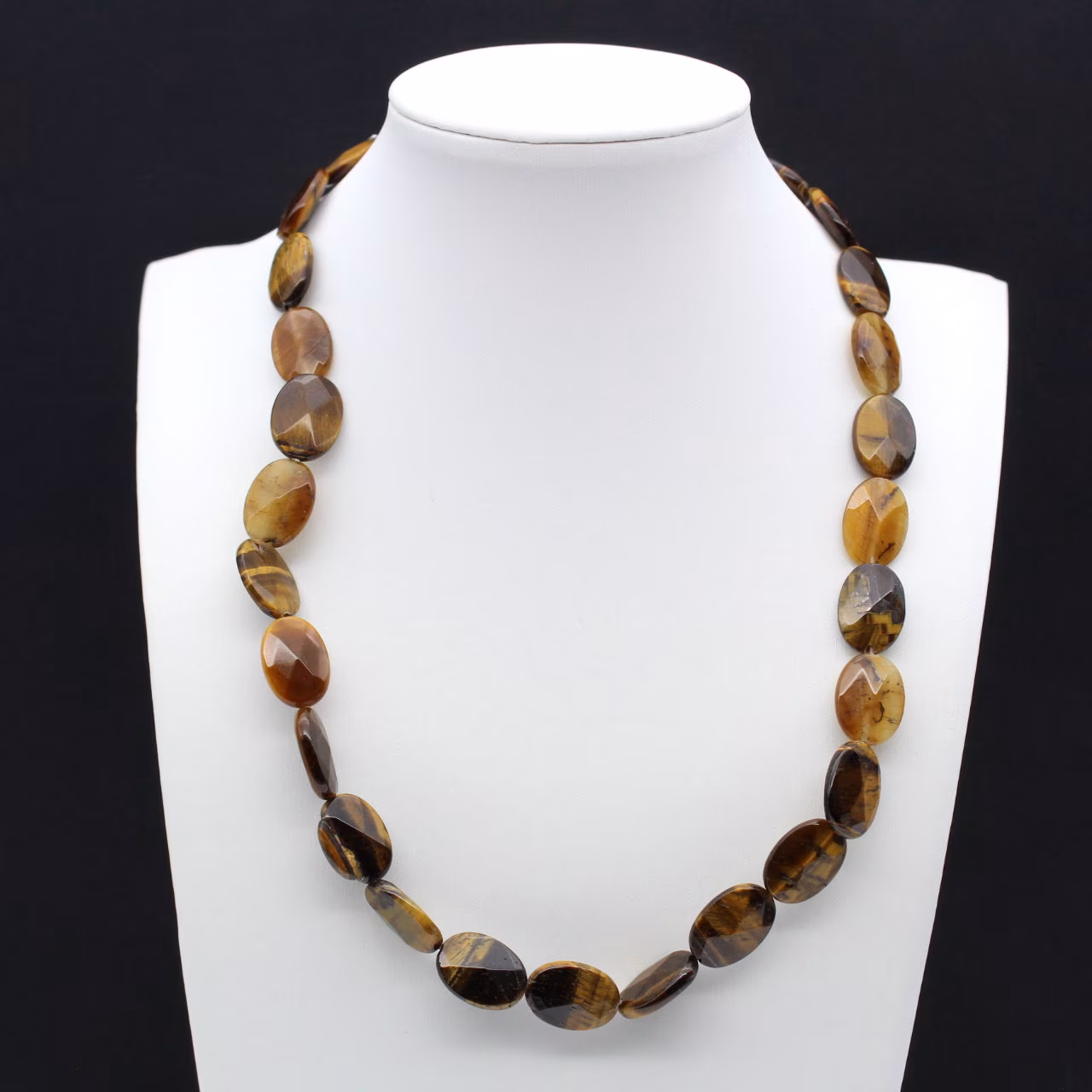 Collana in occhio di tigre