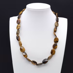 Collana in occhio di tigre