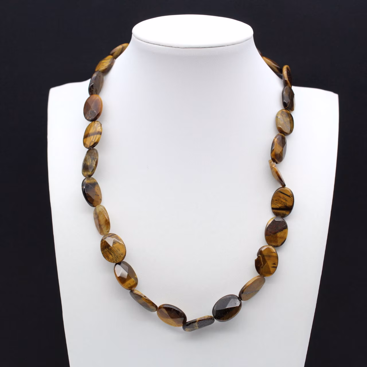 Collana in occhio di tigre