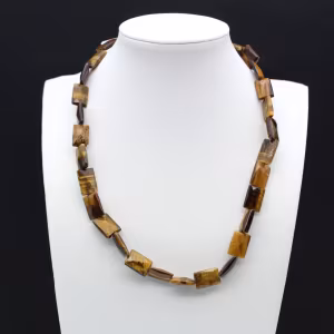 Collana in occhio di tigre