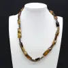 Collana in occhio di tigre - 0
