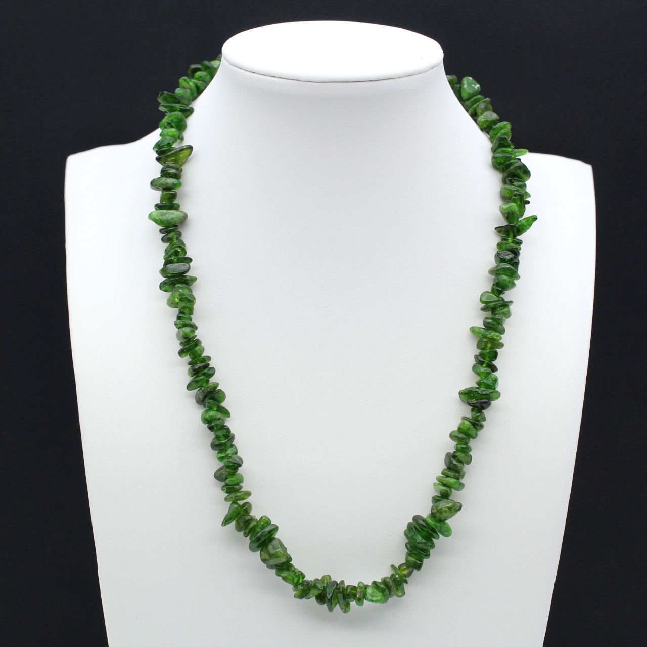 Collana di cromodiopside