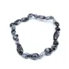 Bracciale in ossidiana di neve - 0