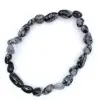 Bracciale in ossidiana di neve - 2