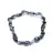 Bracciale in ossidiana di neve