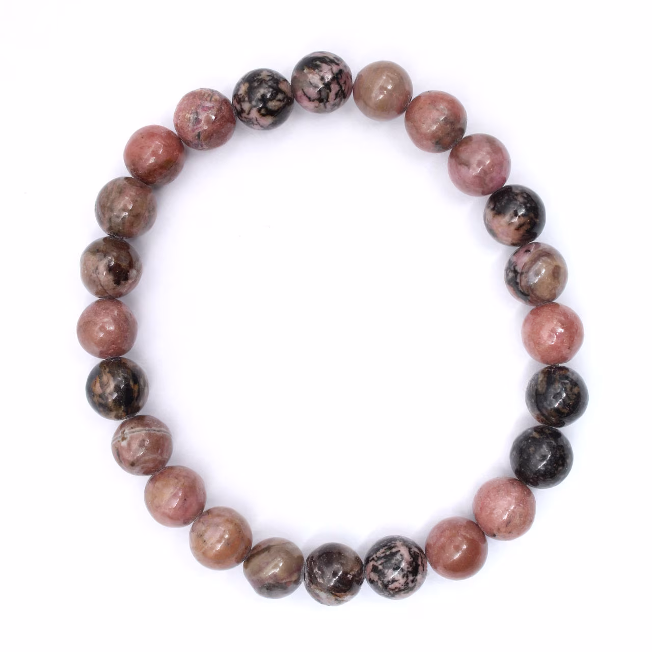 Bracciale in rodonite