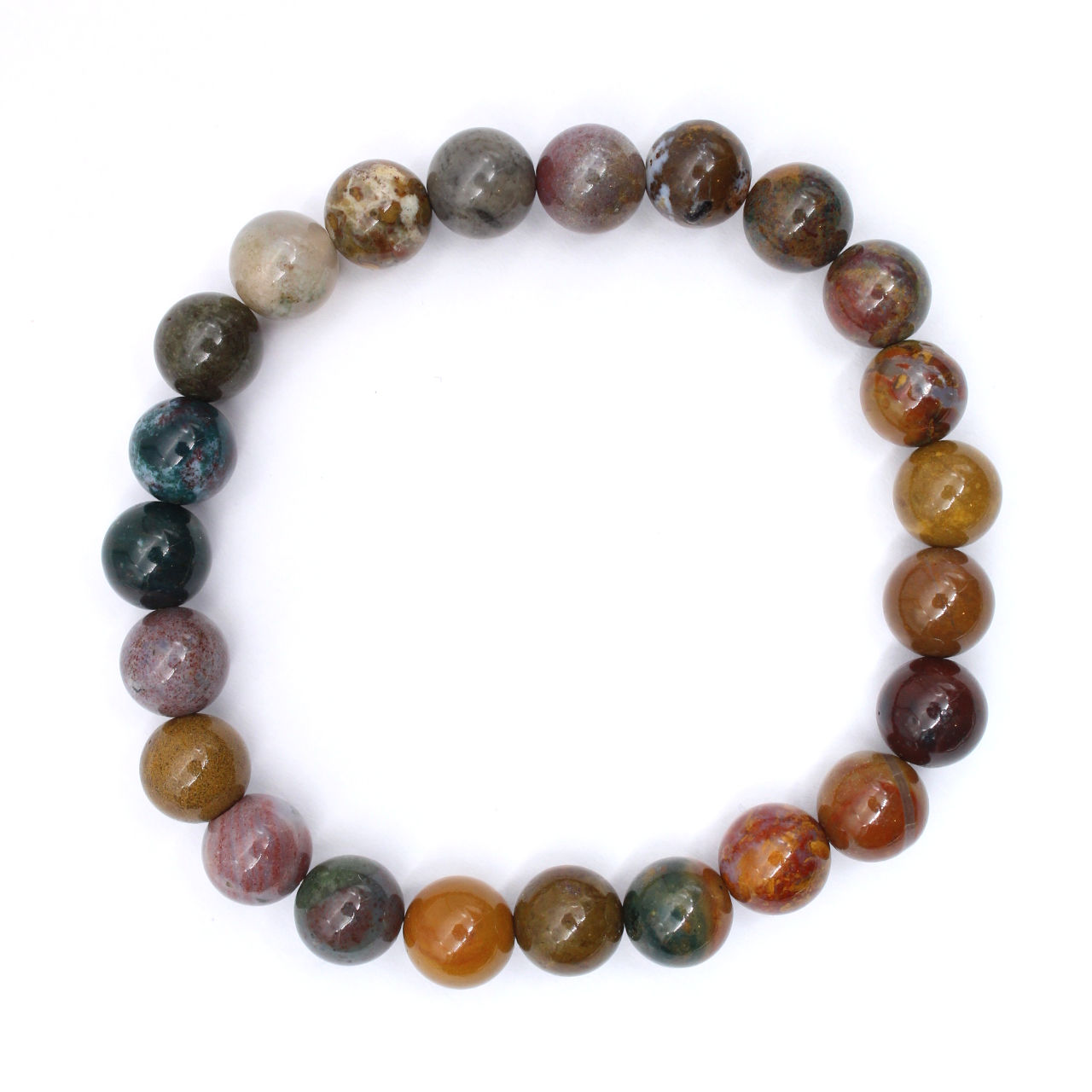 Bracciale di diaspro multicolore