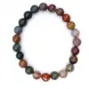 Bracciale di diaspro multicolore - 0