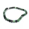 Bracciale Zoisite con rubini - 1