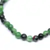 Bracciale Zoisite con rubini - 2