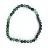 Bracciale Zoisite con rubini - 0