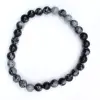 Bracciale in ossidiana di neve - 0