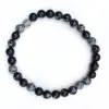Bracciale in ossidiana di neve - 0
