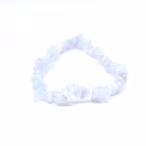 Bracciale in calcedonio blu