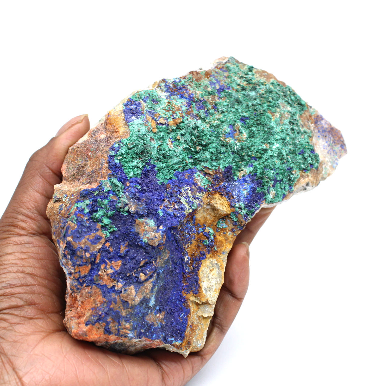 Azzurrite, malachite e galena