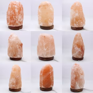 Lampada di sale rosa dell'Himalaya