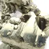 Grandi cristalli di pirite con calcite - 8