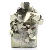 Grandi Cubi di Pirite con Cristalli di Quarzo - 1