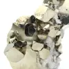 Grandi Cubi di Pirite con Cristalli di Quarzo - 7