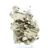 Grandi cristalli di pirite con calcite - 1