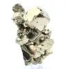 Grandi cristalli di pirite con calcite - 3
