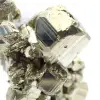 Grandi cristalli di pirite con calcite - 4