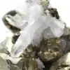 Grandi cristalli di pirite con calcite - 8