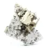 Pirite su ganga con calcite e quarzo - 1