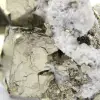 Pirite su ganga con calcite e quarzo - 7