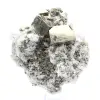 Pirite su ganga con calcite e quarzo - 1