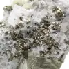 Pirite su ganga con calcite e quarzo - 6
