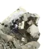 Pirite con cristalli di quarzo e sfalerite - 6