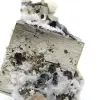 Pirite con cristalli di quarzo e sfalerite - 7