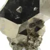 Cristalli di pirite provenienti dal Perù sulla base - 6